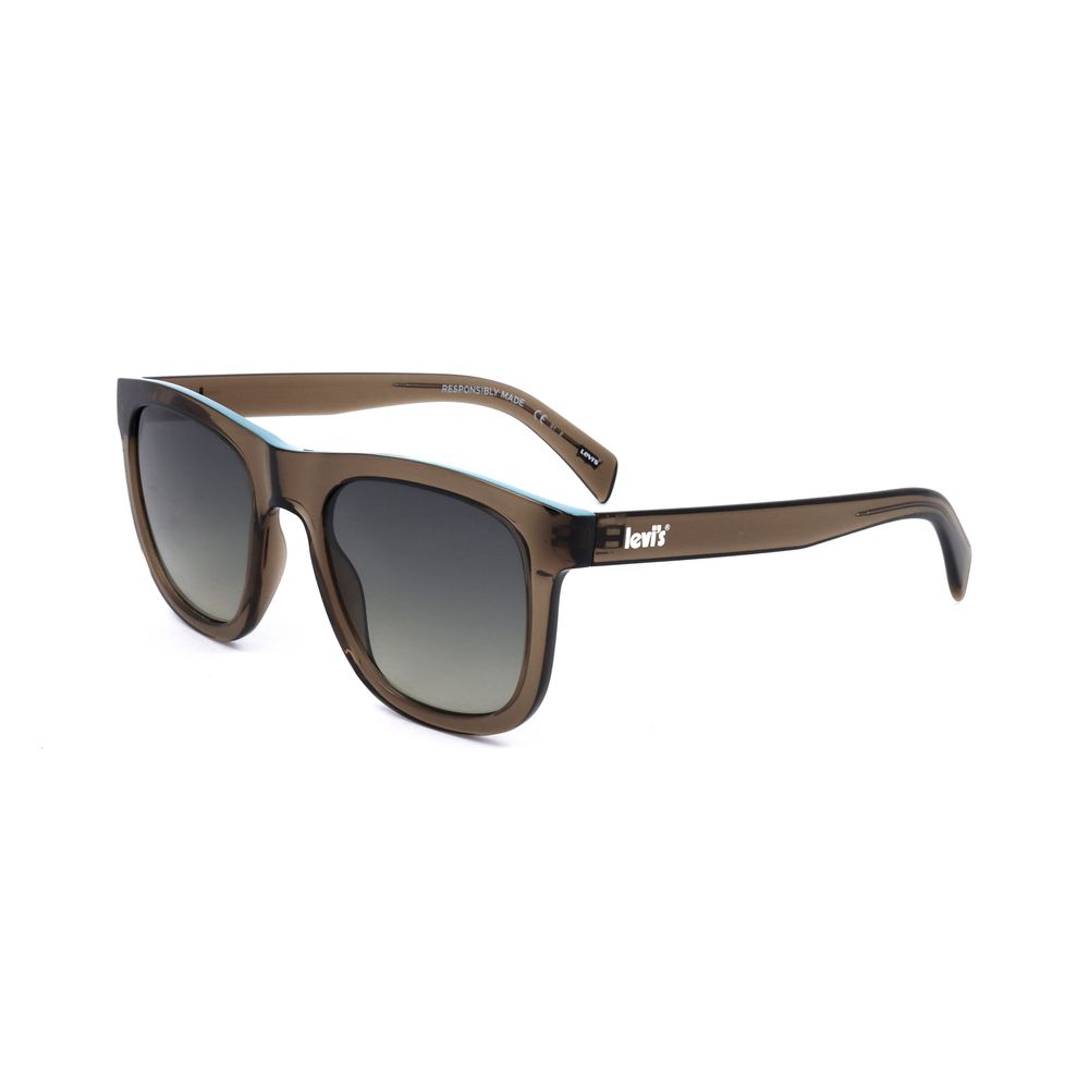 Levi's Unisex Brown Resin Sunglasses – Stylish and Durable, 53mm