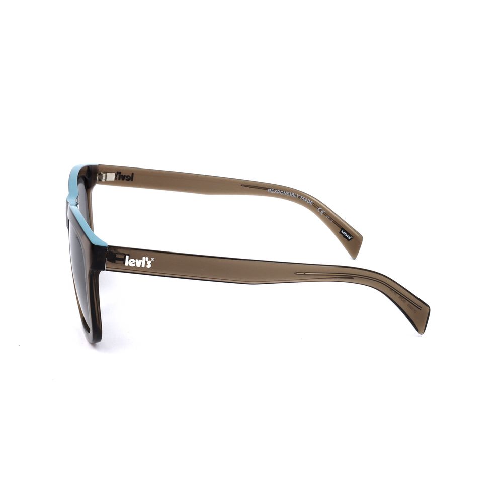 Levi's Unisex Brown Resin Sunglasses – Stylish and Durable, 53mm
