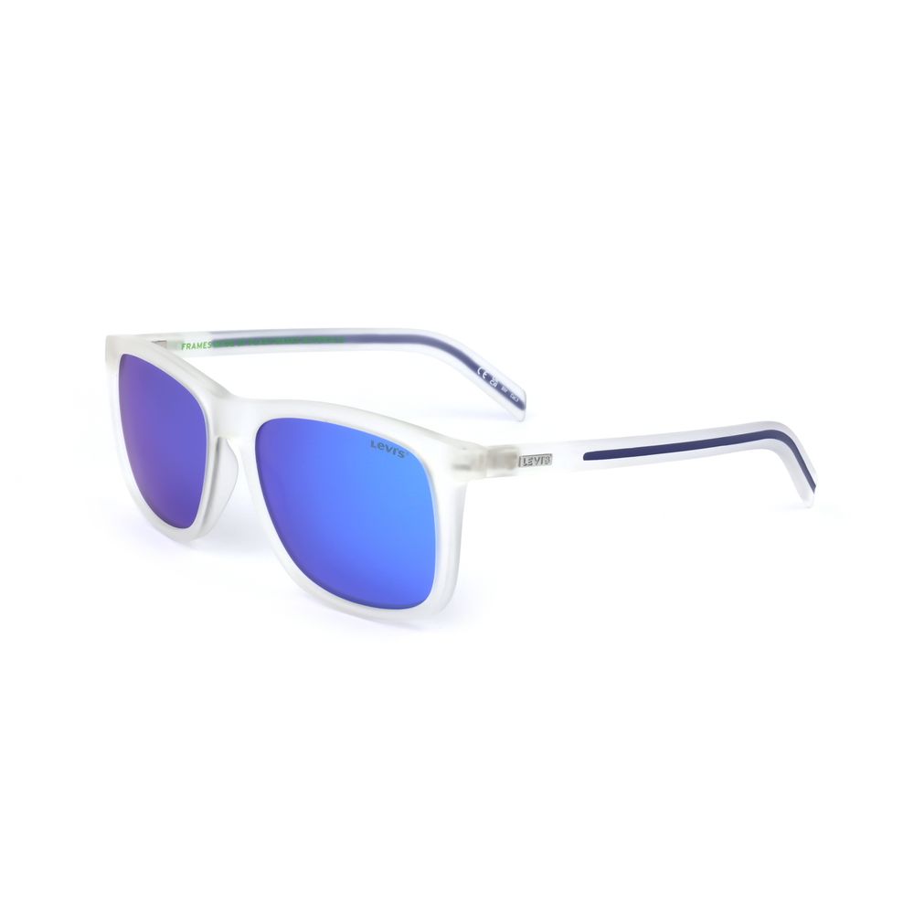 Levi's Green Resin Sunglasses – Stylish Design with UV Protection, 56mm