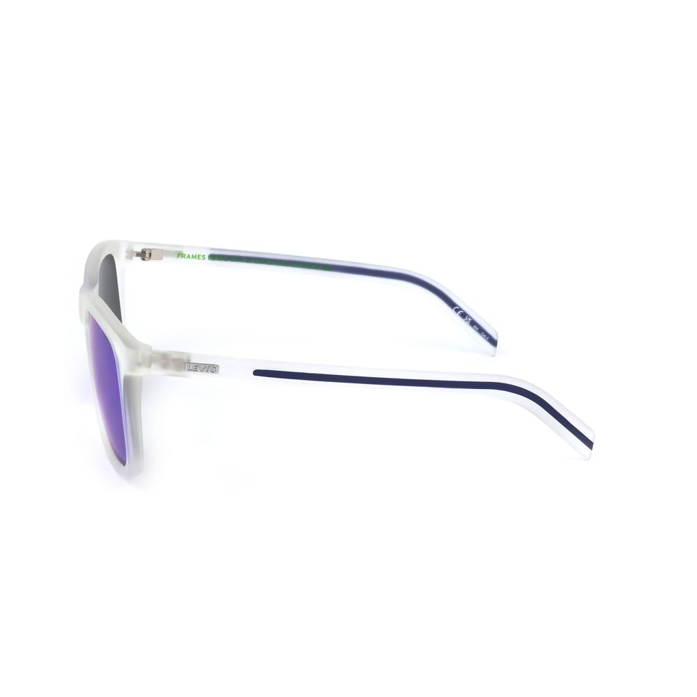 Levi's Green Resin Sunglasses – Stylish Design with UV Protection, 56mm