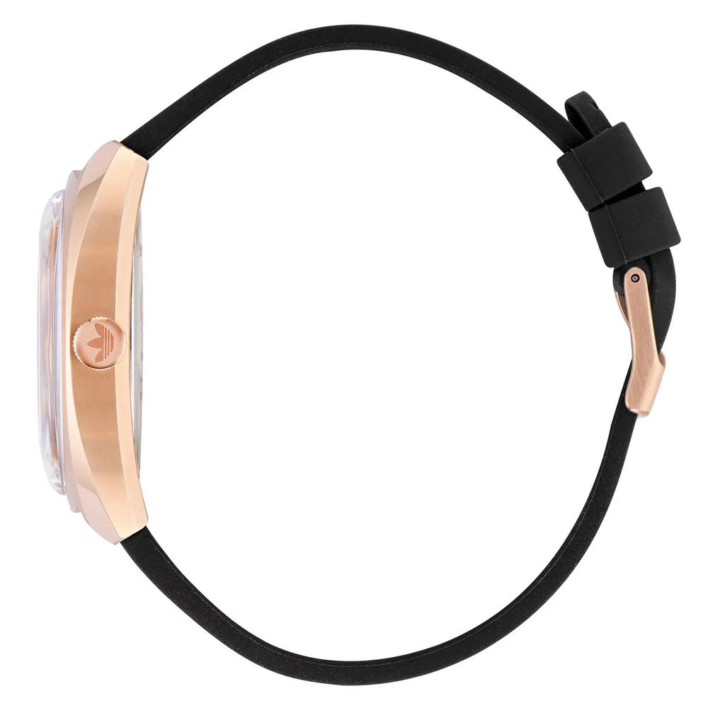 Adidas Black Silicone Quartz Watch Edition One