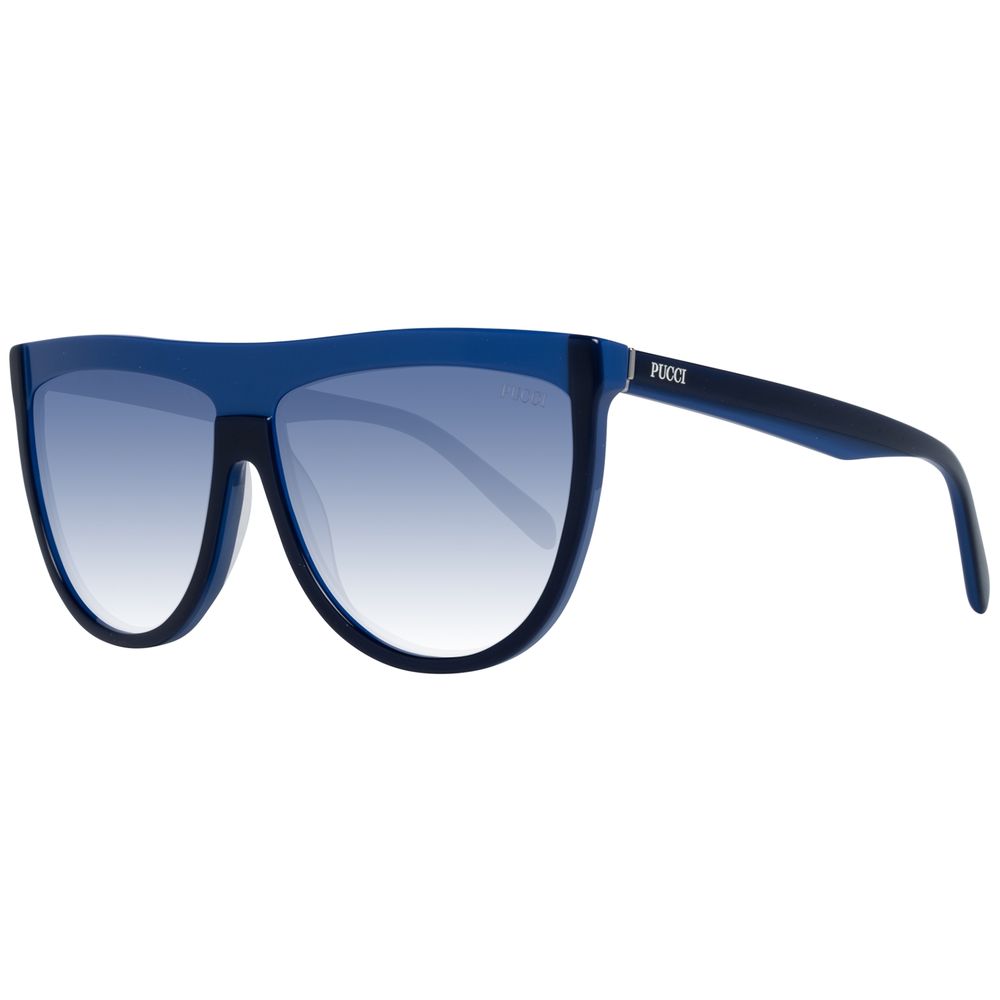 Emilio Pucci Women's Sunglasses – Blue Plastic Frame, 60mm