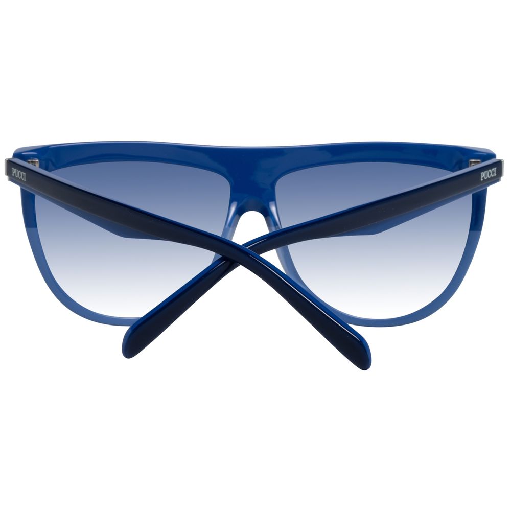 Emilio Pucci Women's Sunglasses – Blue Plastic Frame, 60mm