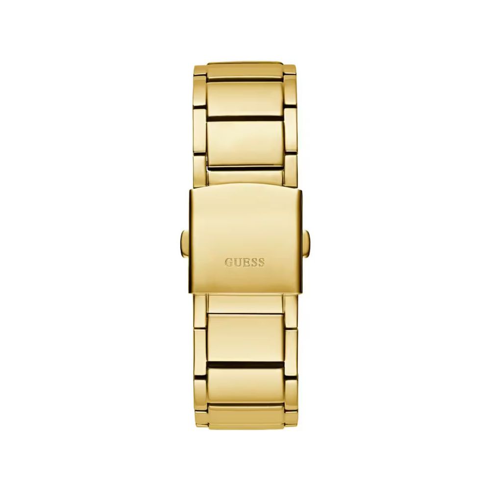 Guess Men’s Watch, Green Dial, Gold Stainless Steel