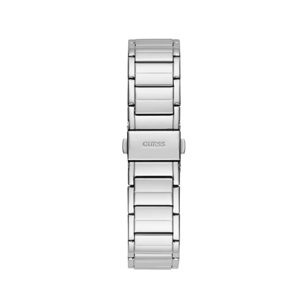 Guess Men’s Multifunction Watch, Grey Dial, Stainless Steel Bracelet