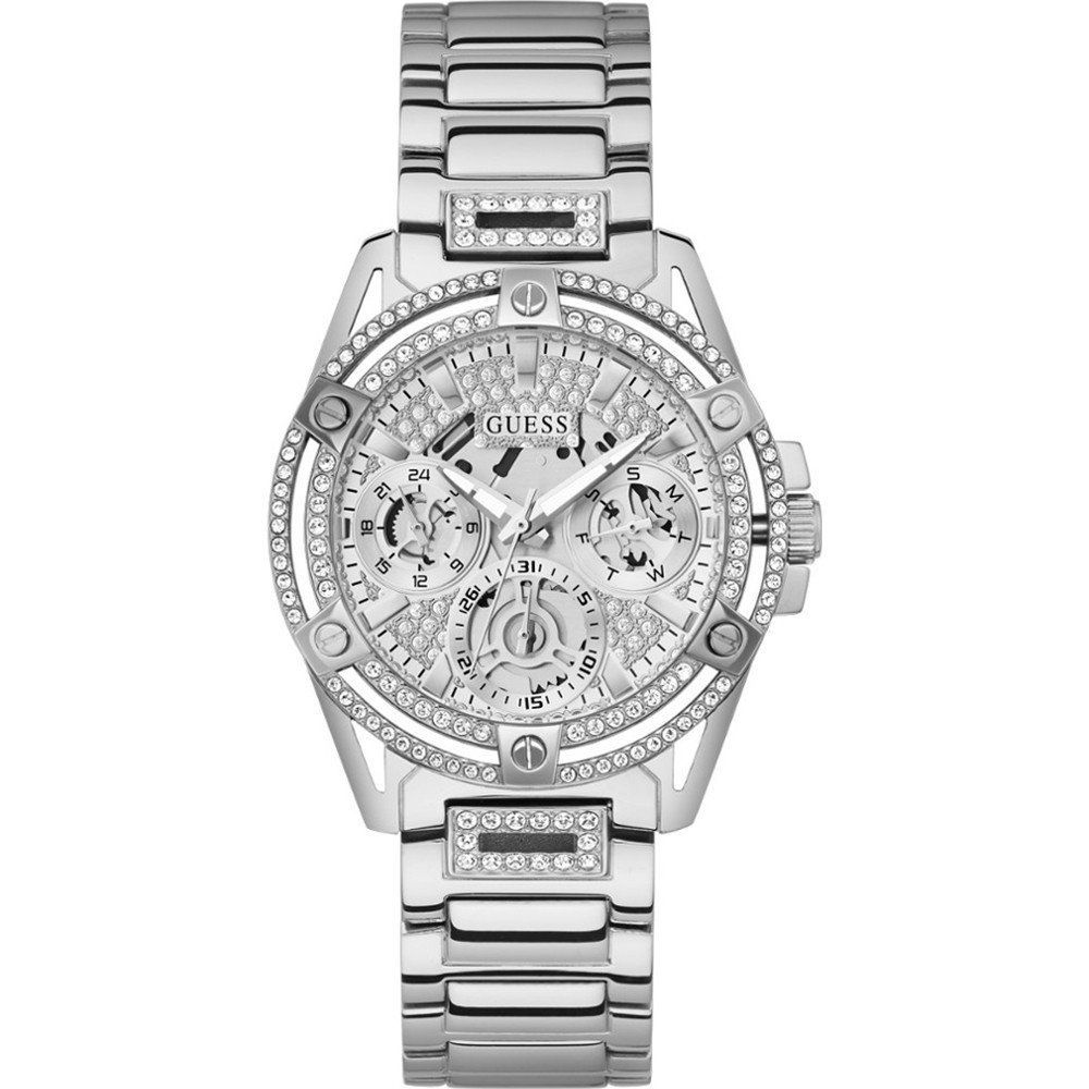 Guess Men’s Watch, Analog Dial, Grey Stainless Steel