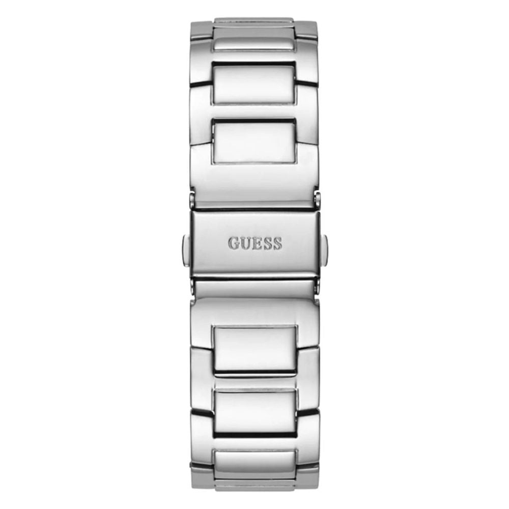 Guess Men’s Watch, Analog Dial, Grey Stainless Steel