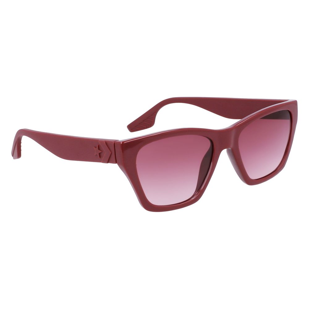 Converse Women’s Red Injected Sunglasses – 54mm, Chic Style