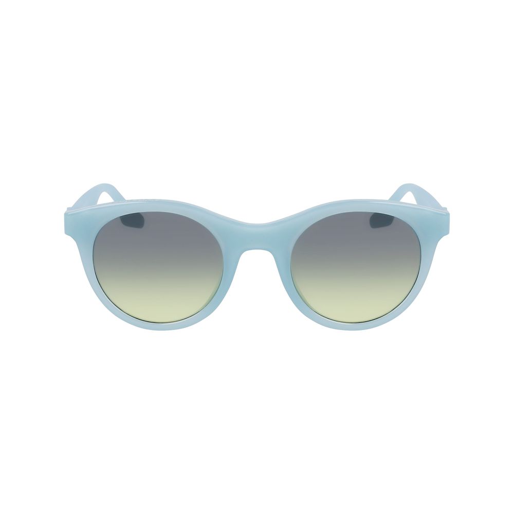 Converse Women’s Sunglasses – Blue Injected Frame with Green Lenses, 49mm