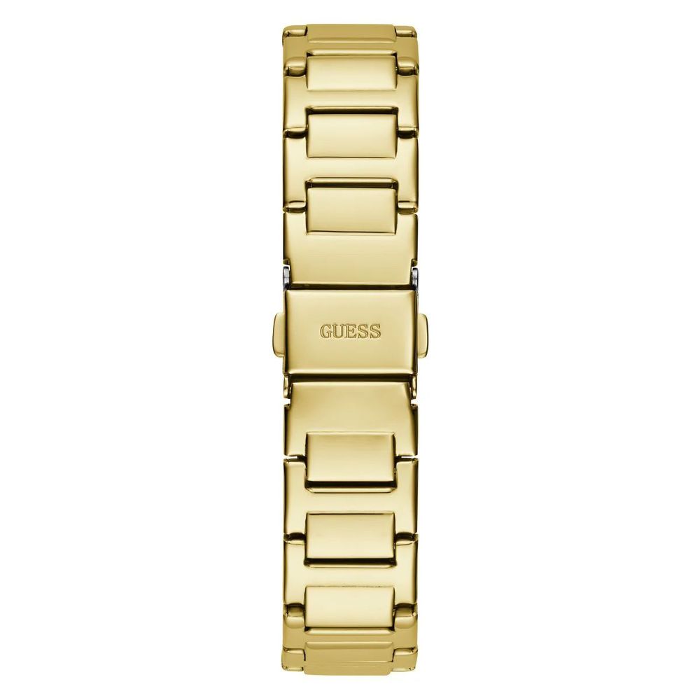 Guess Men's Watch, Analog Dial, Gold Stainless Steel Bracelet