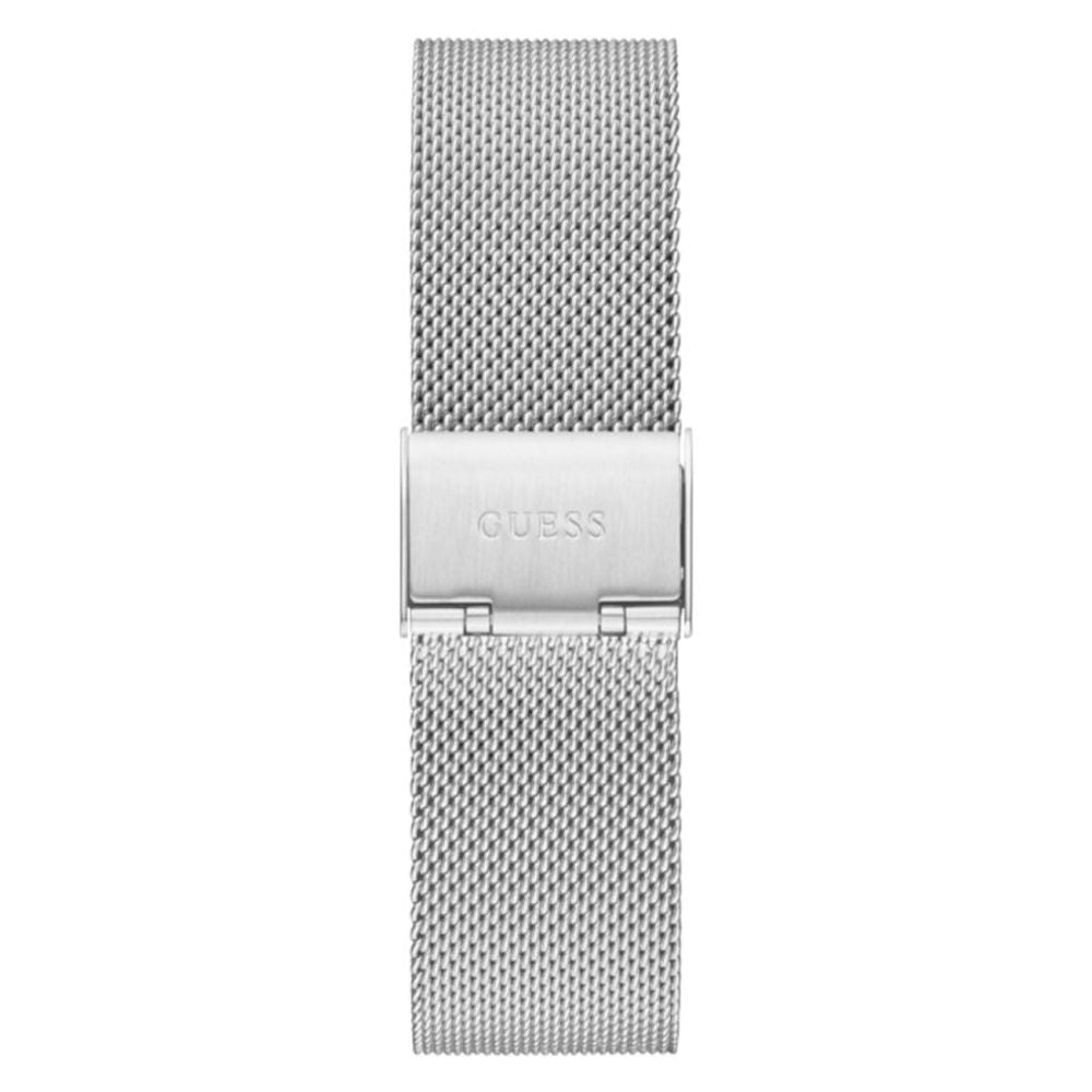 Guess Men’s Grey Digital Watch, Sleek Design, Stainless Steel