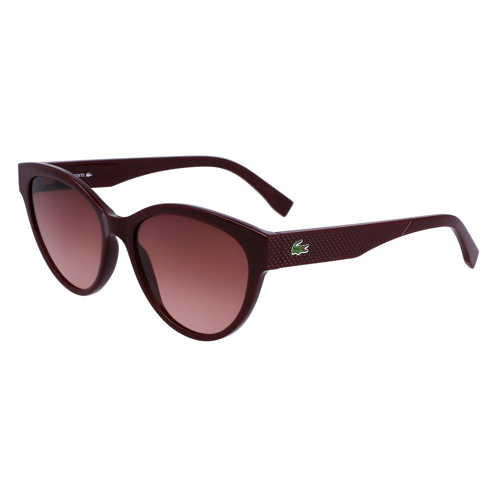 Lacoste Women’s Red Injected Sunglasses – Stylish Protection, 55mm