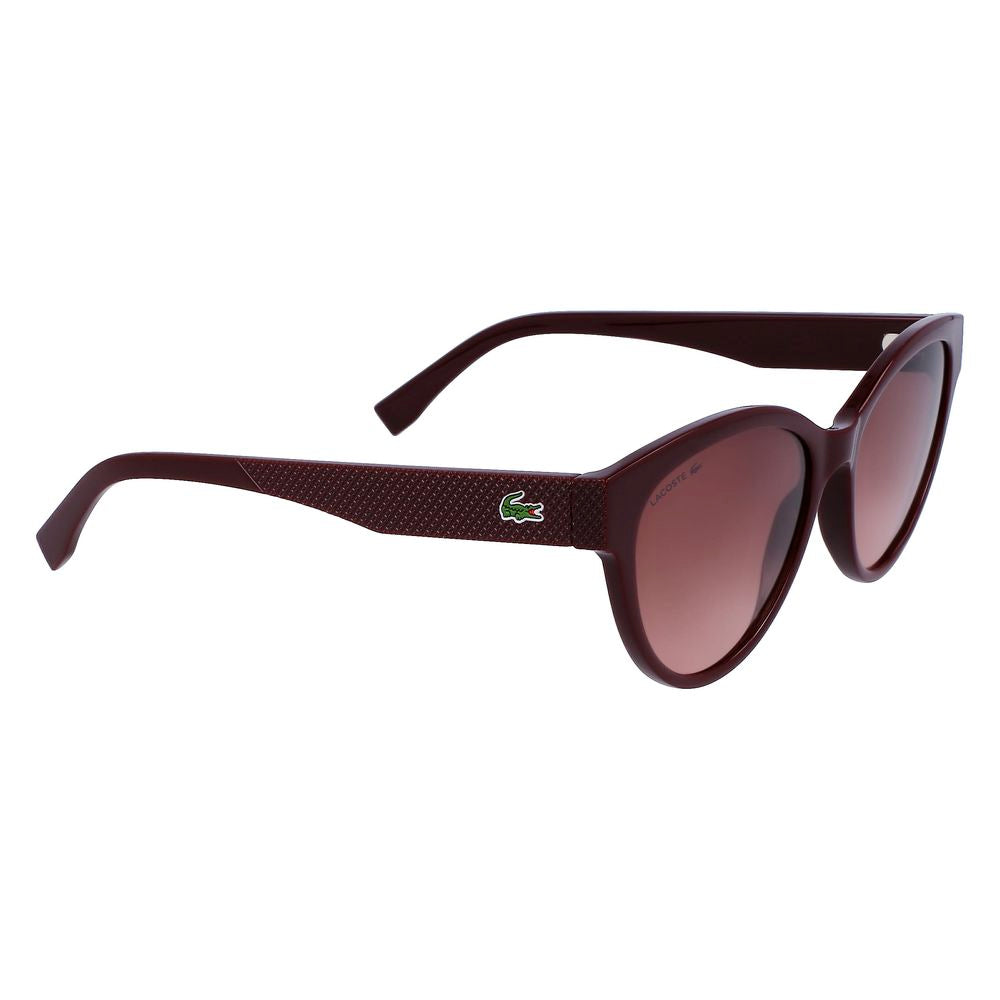 Lacoste Women’s Red Injected Sunglasses – Stylish Protection, 55mm