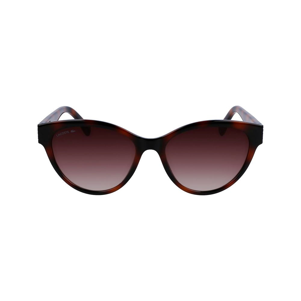 Lacoste Women’s Brown Injected Sunglasses – Stylish Protection