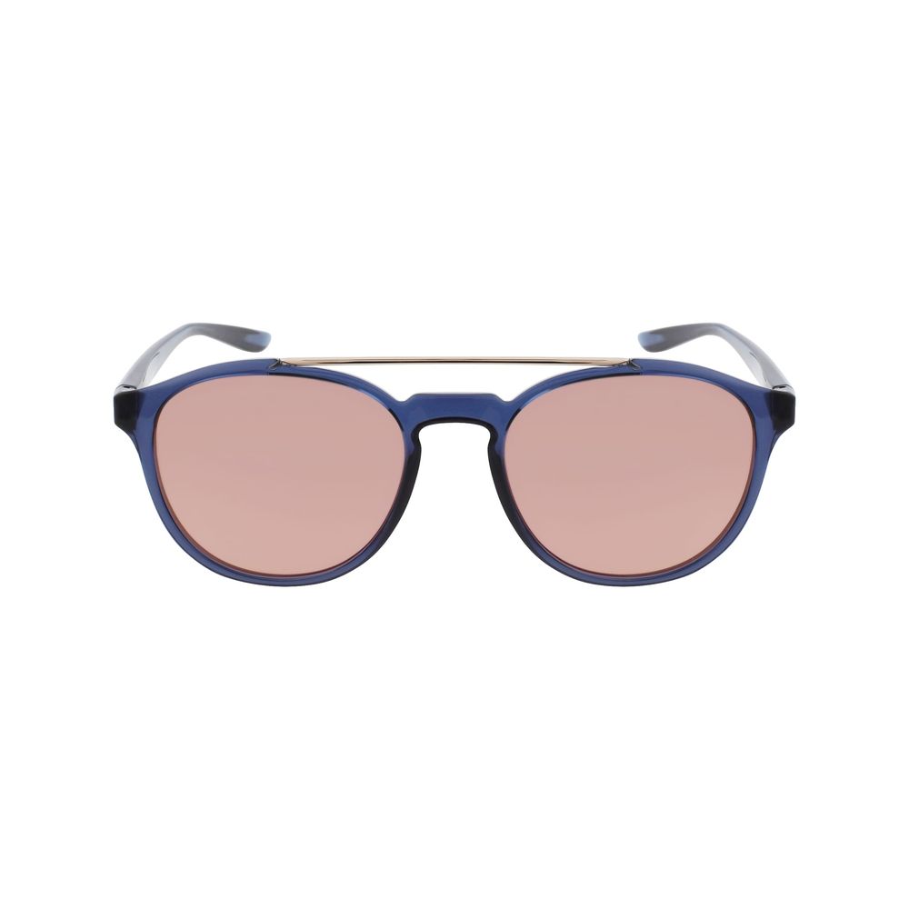 Nike Blue Injected Sunglasses – Unisex Oversized Design with 54mm Lenses