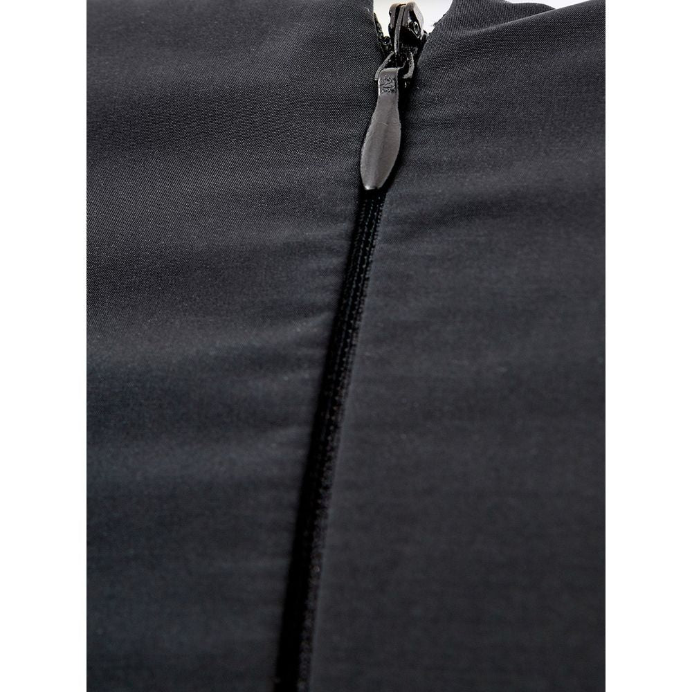 Elegant Black Polyester Dress by Lardini