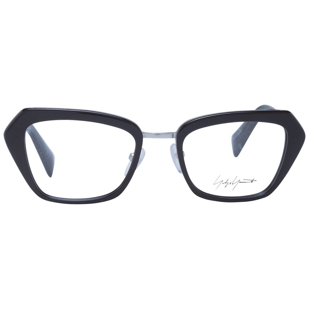 Yohji Yamamoto Women's Optical Glasses – Black Rectangle Frame, 51mm