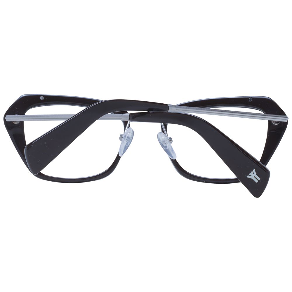 Yohji Yamamoto Women's Optical Glasses – Black Rectangle Frame, 51mm