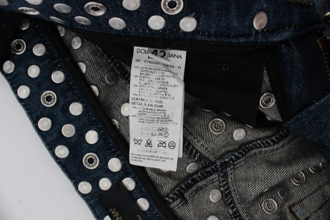 - Enchanted Sicily Crystal Embellished Jeans