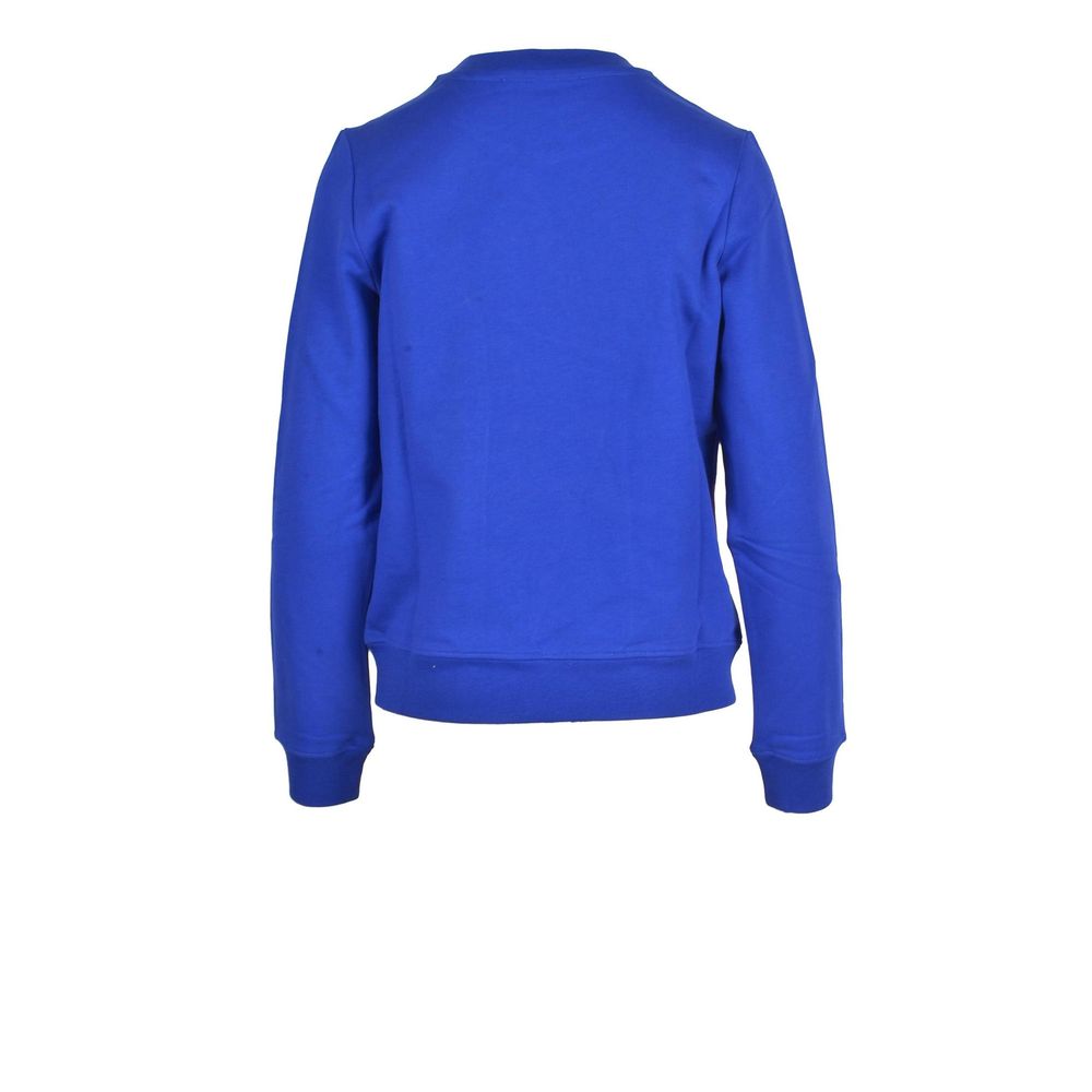 Love Moschino Blue Cotton Sweater for Women