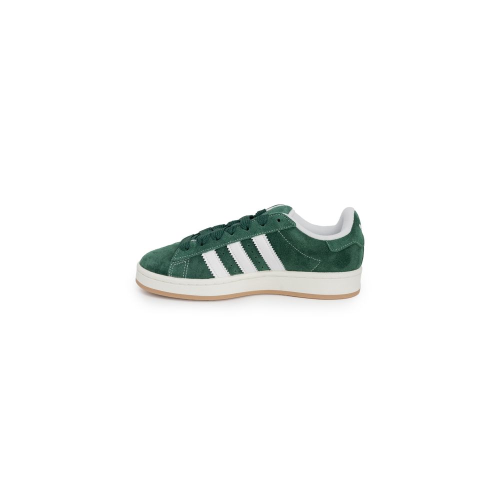 Adidas Green Suede Leather Sneakers for Men