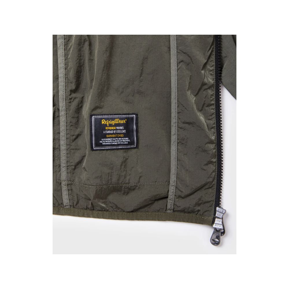 RefrigiWear Green Lightweight Hooded Jacket
