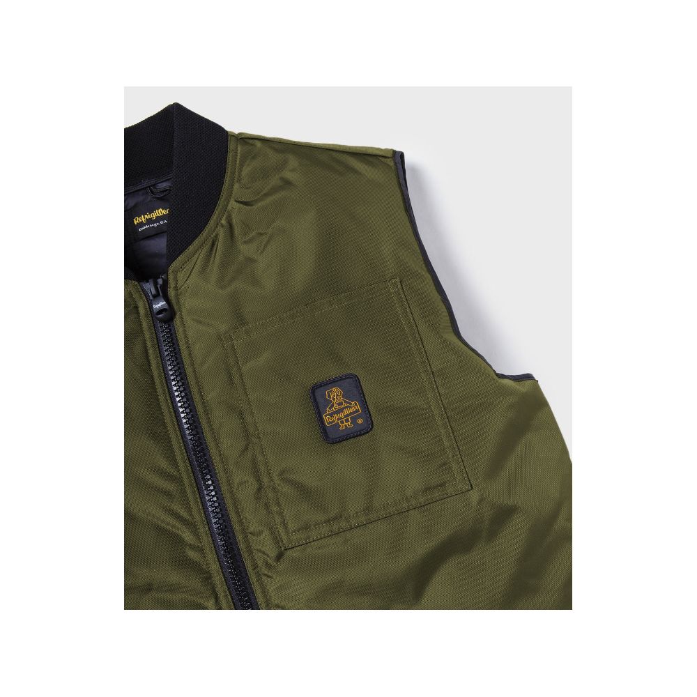RefrigiWear Sleeveless Down Jacket – Green
