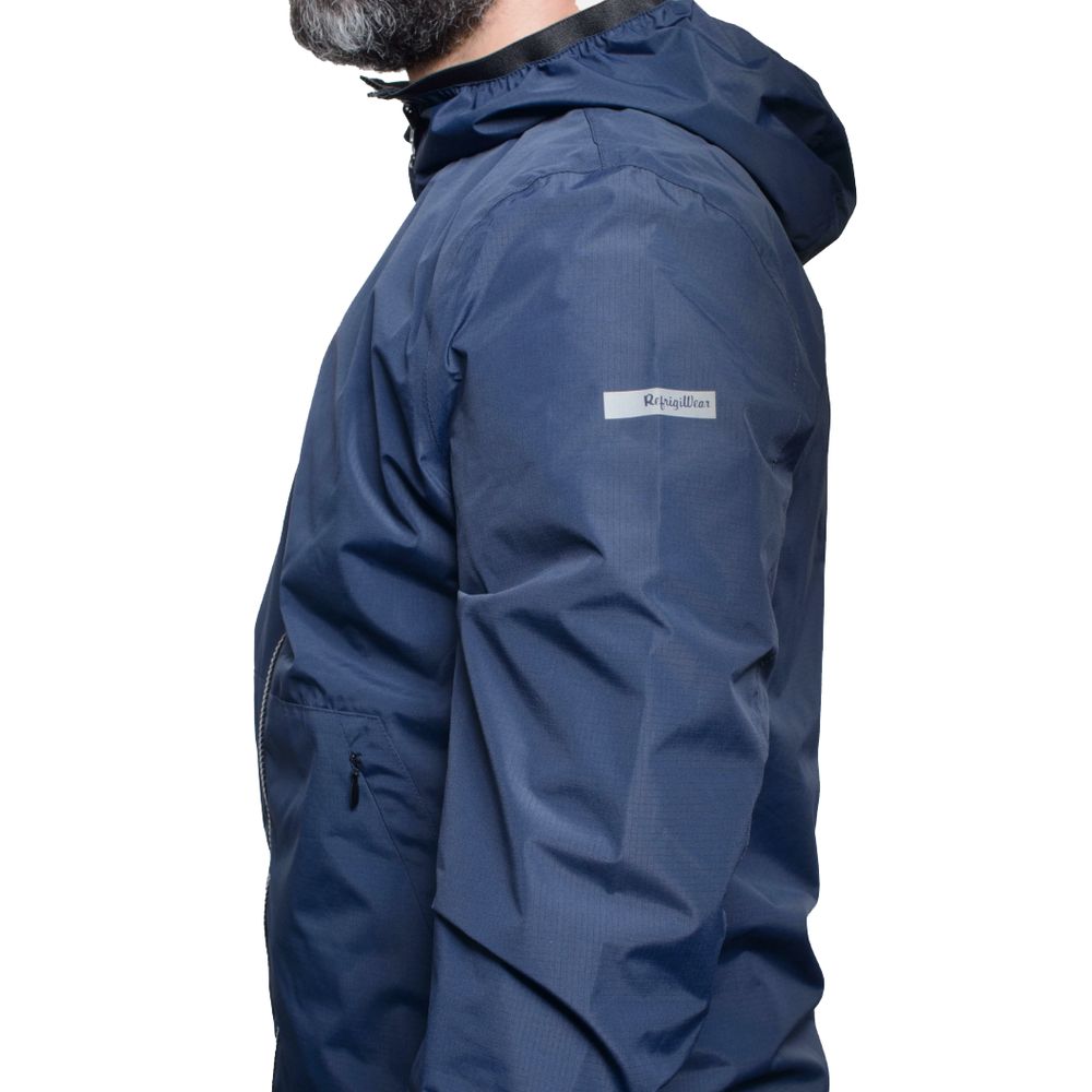 RefrigiWear Reversible Jacket – Blue – Nylon