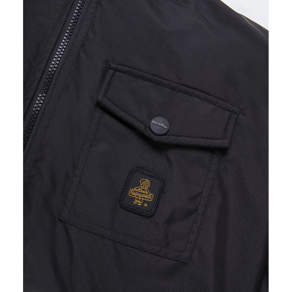 RefrigiWear Captain Jacket – Black Nylon