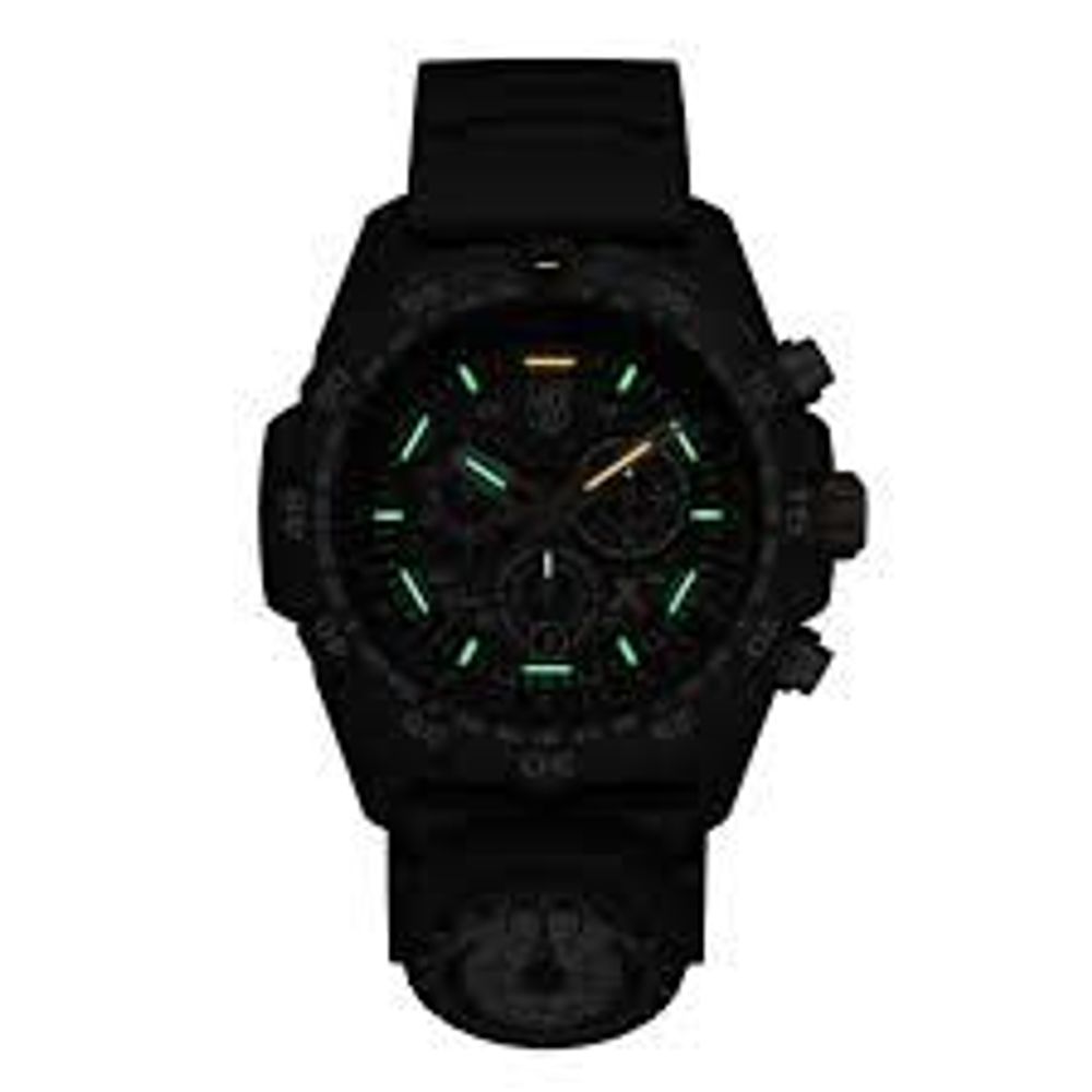 Luminox Bear Grylls Survival Master Watch – Black Rubber Strap, Quartz, 45mm, Carbon Case