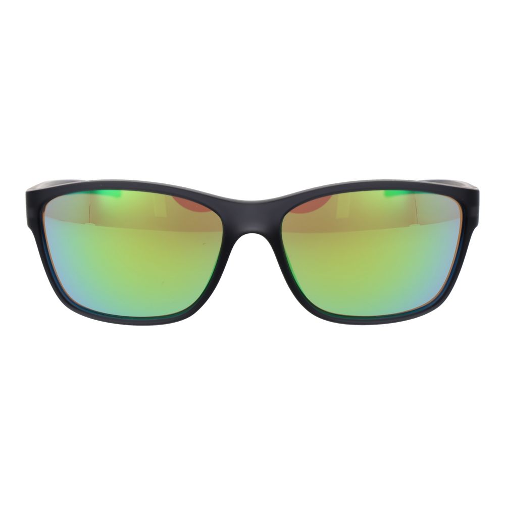 BMW Motorsport Men’s Sunglasses – Black Frame with Burgundy Mirrored Lenses, 60mm