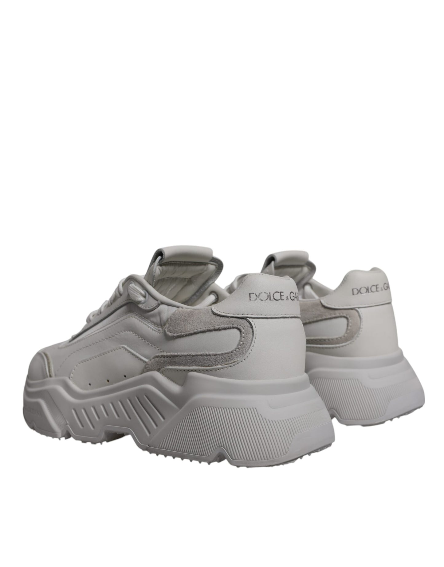 Dolce & Gabbana White Daymaster Low Top Sneakers for Men