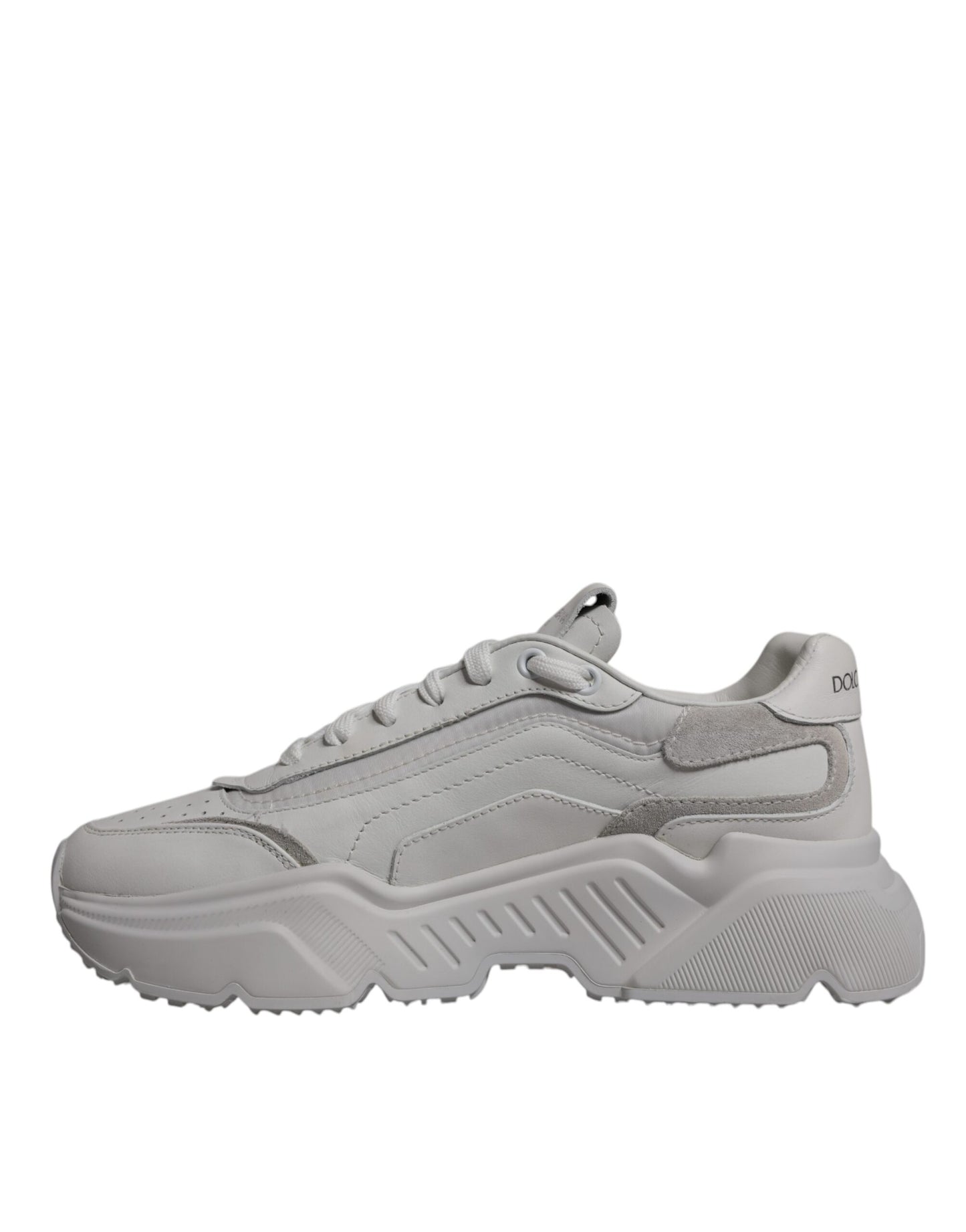 Dolce & Gabbana White Daymaster Low Top Sneakers for Men