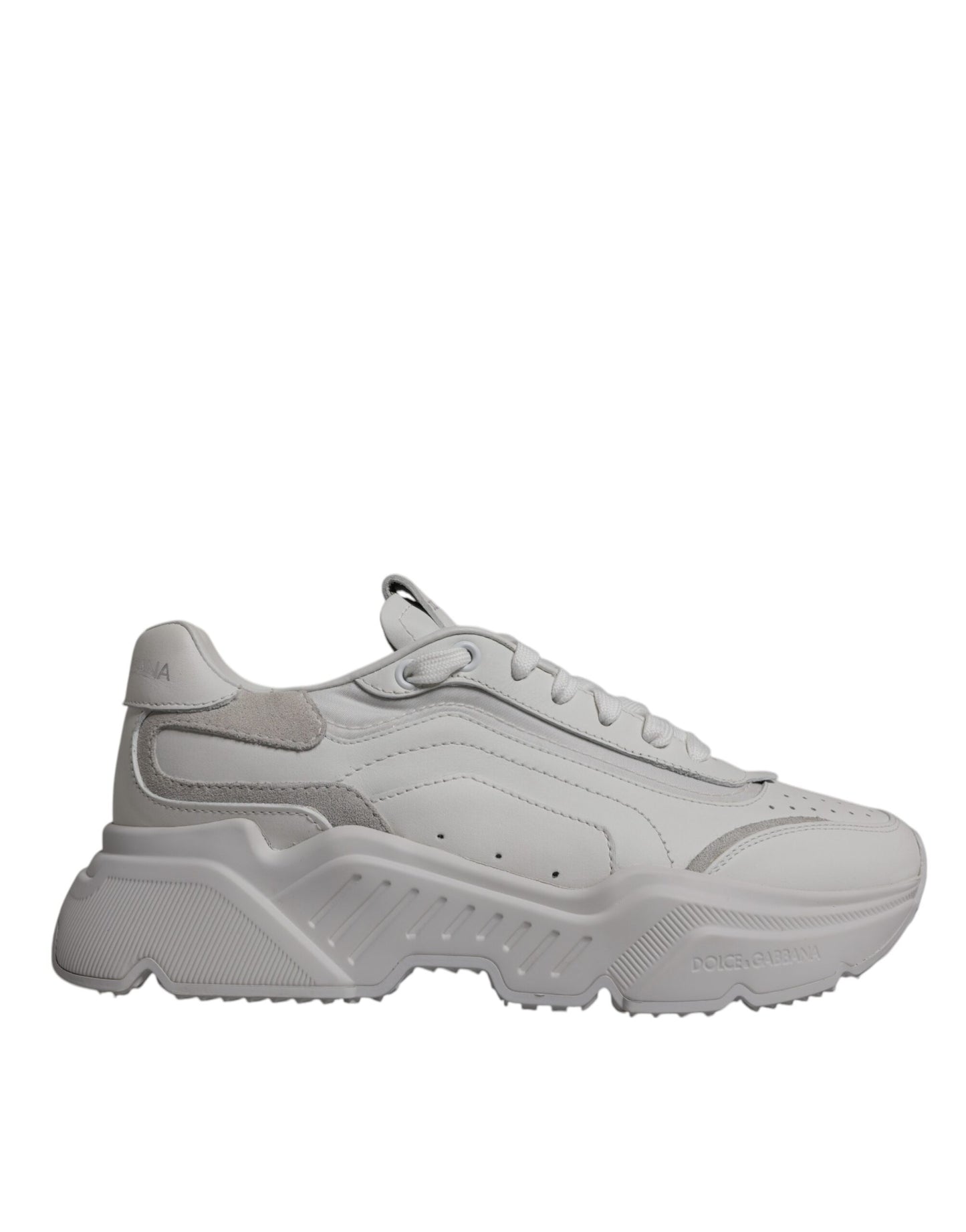 Dolce & Gabbana White Daymaster Low Top Sneakers for Men