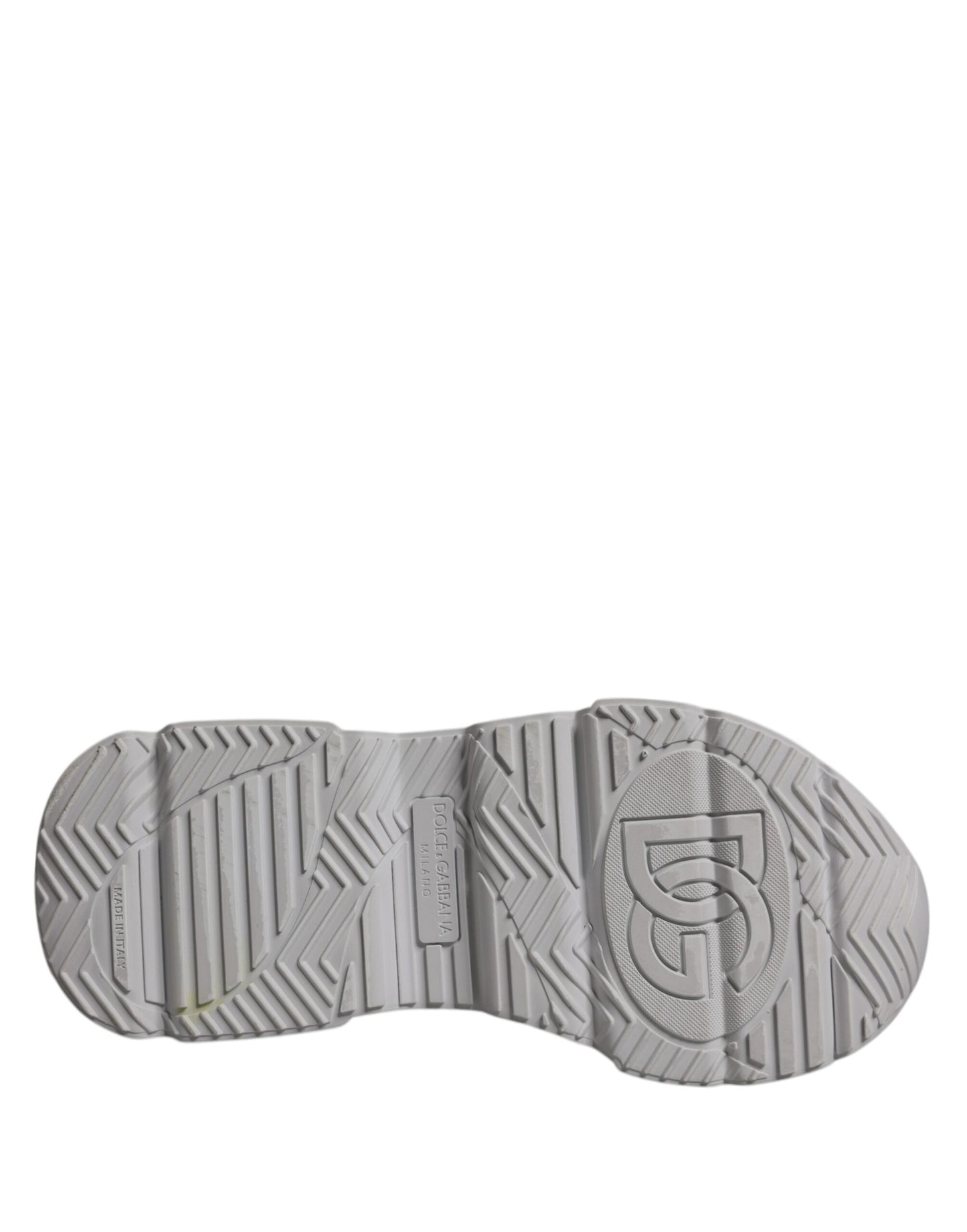Dolce & Gabbana White Daymaster Low Top Sneakers for Men