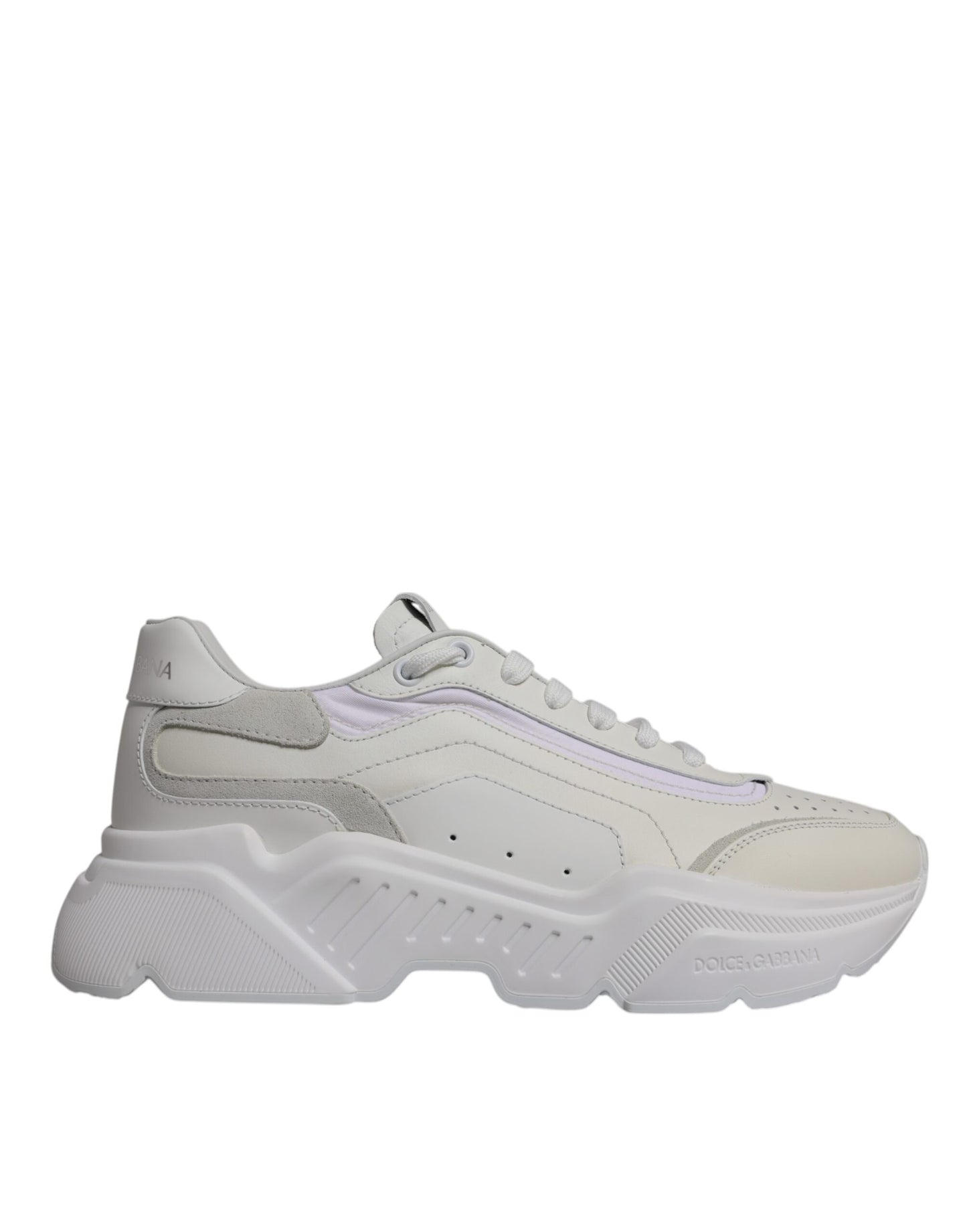 Dolce & Gabbana White Daymaster Low Top Sneakers