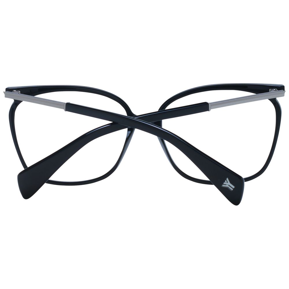 Yohji Yamamoto Women’s Optical Frames – Black Square Design