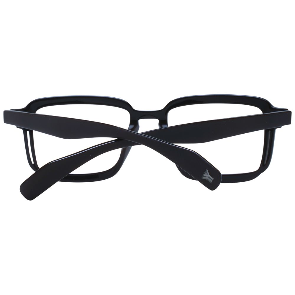 Yohji Yamamoto Men's Optical Frames – Black Square Design, 52mm