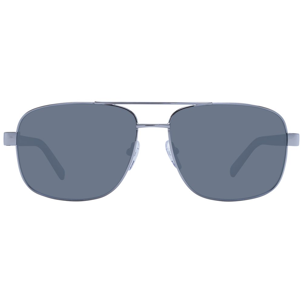 BMW Motorsport Silver Men's Aviator Sunglasses