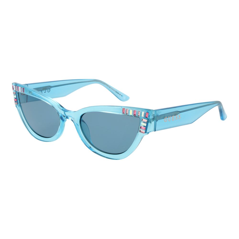 Guess Turquoise Women’s Cat Eye Sunglasses – 54mm