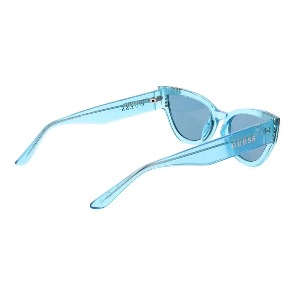 Guess Turquoise Women’s Cat Eye Sunglasses – 54mm