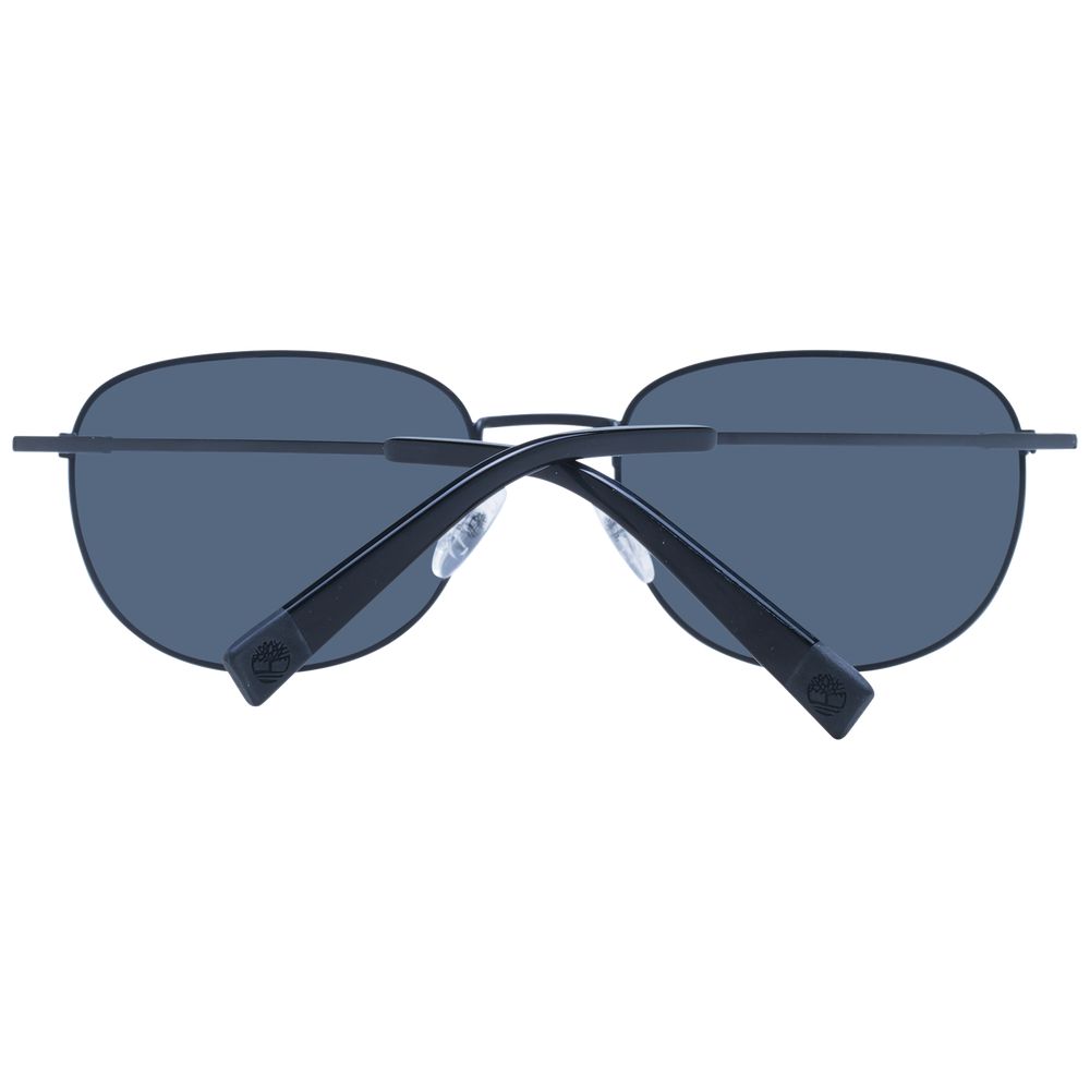 Timberland Men’s Sunglasses – Black Full-Rim Frame with Polarized Lenses, 54mm