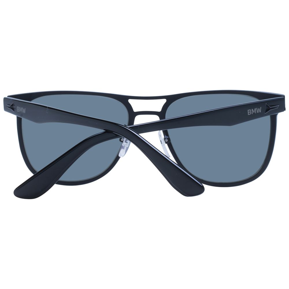 BMW Black Men's Square Sunglasses