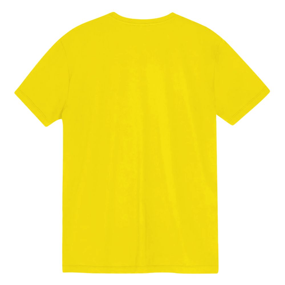 Suns Yellow Nylon T-Shirt - Comfortable and Stylish Crew Neck