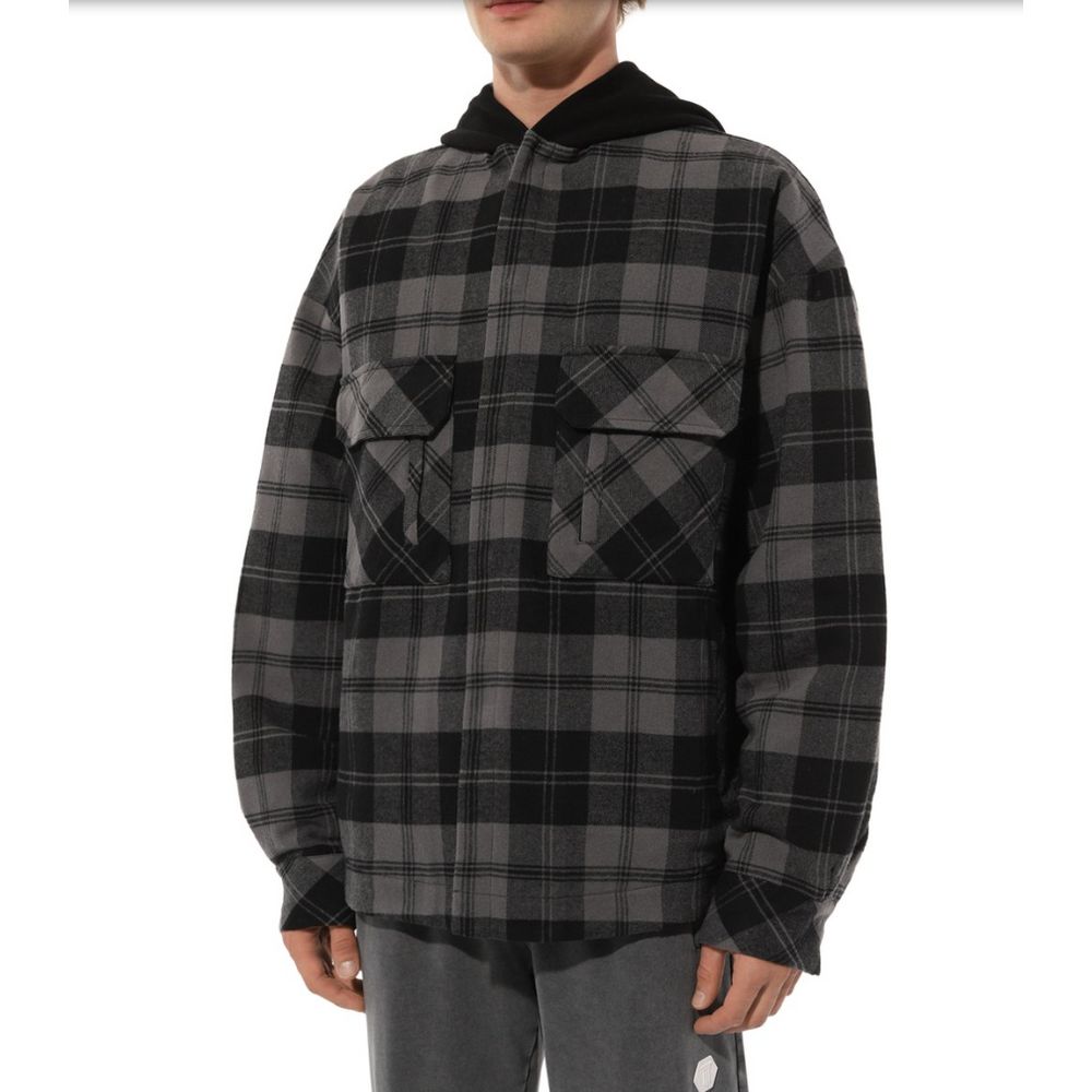 Diego Venturino Gray Cotton Jacket