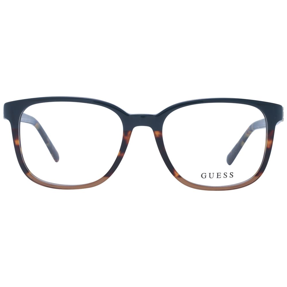 Guess Men’s Optical Glasses – Brown Square Frame, 53mm