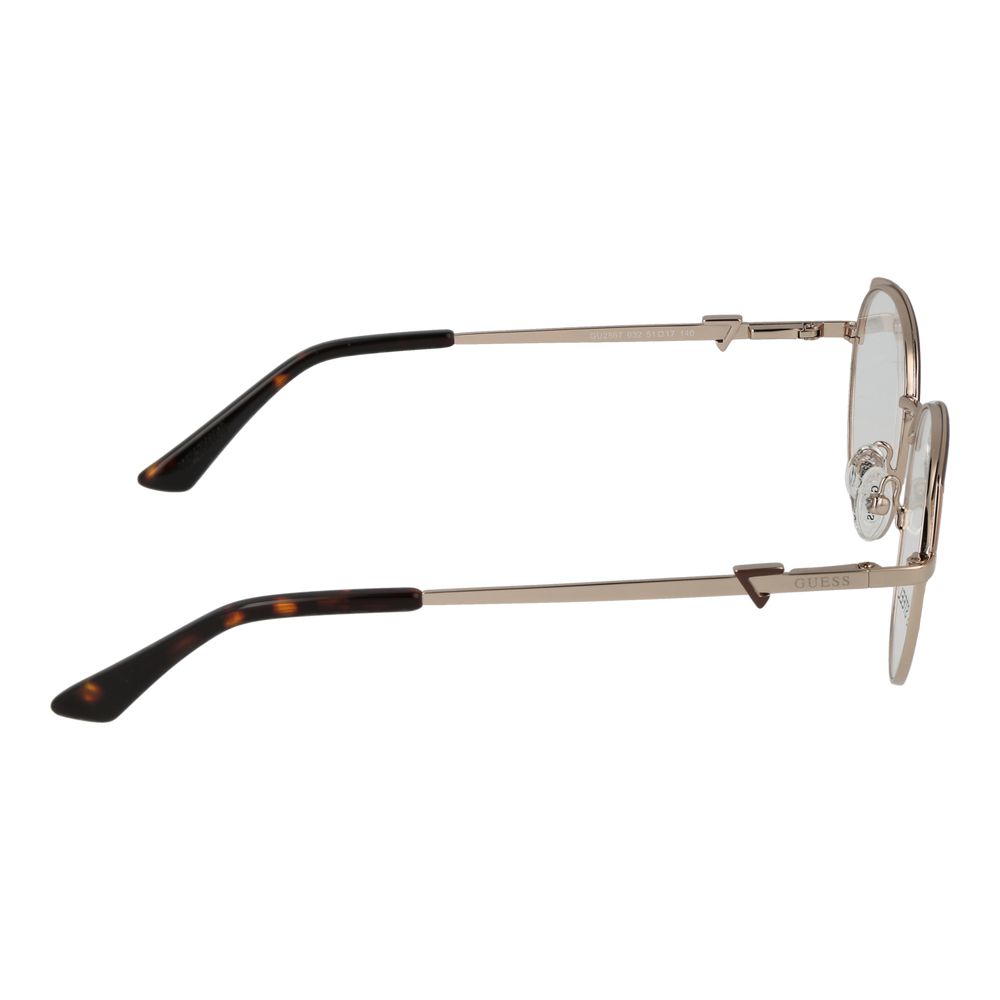Guess Women’s Optical Frames – Gold Round Design