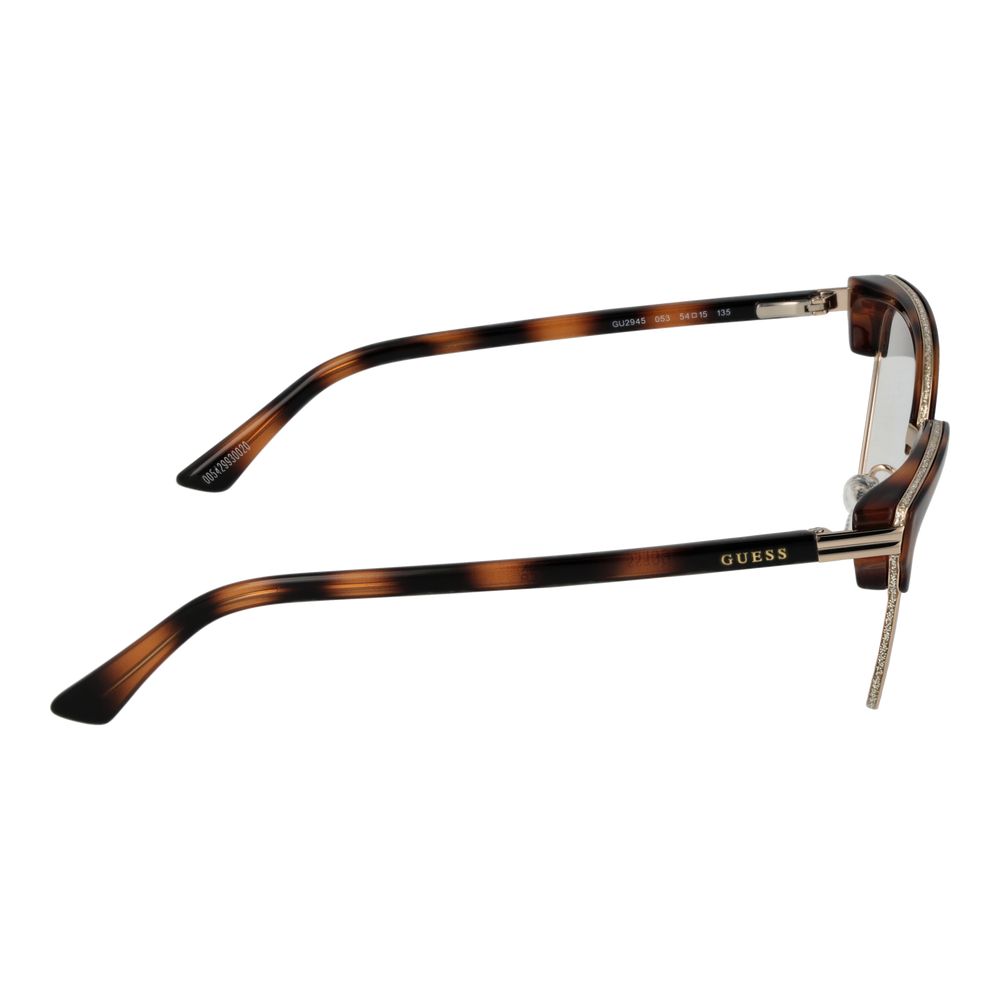 Guess Women’s Optical Glasses – Brown Browline Frame, 54mm