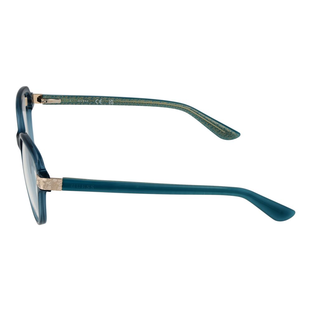 Guess Women’s Optical Frames – Turquoise Round Design