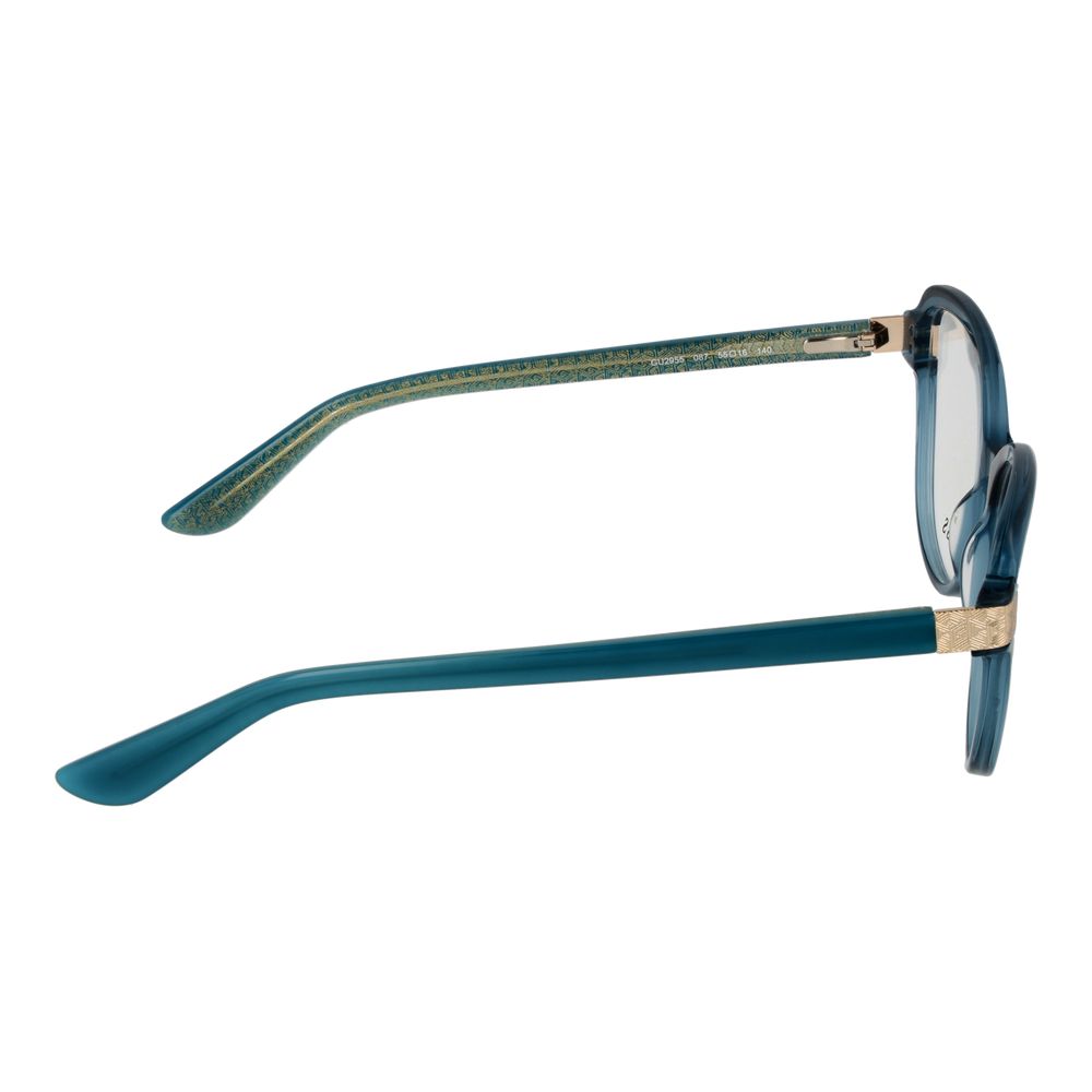 Guess Women’s Optical Frames – Turquoise Round Design